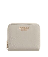 GUESS LAUREL 2  Portafoglio zip around piccolo BEIGE - Portafogli Donna - 1