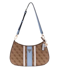GUESS NOELLE 2                                 Borsa a spalla, regolabile latte logo/light blu - Borse Donna - 1