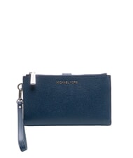 MICHAEL KORS ADELE Portafoglio in pelle navy - Portafogli Donna - 1
