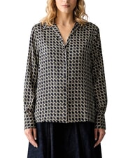 GUESS NEW CONCETTA Camicia g print oval chain b - Camicie Donna - 1