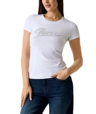 GUESS GLITTER LOGO T-shirt a manica corta, glitterata - T-shirt e Top Donna