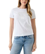 GUESS NEW BASIC T-shirt a manica corta, puro cotone purwhite - T-shirt e Top Donna - 1