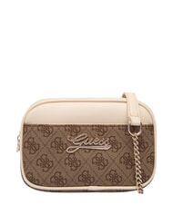 GUESS GIRL MINI ME Borsa mini a tracolla 4g aop beige blanco - Borse Donna - 1
