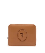 TRUSSARDI SOCIETY Portafoglio in pelle new brandy - Portafogli Donna - 1