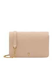 TRUSSARDI RIVETTO Mini Bag a tracolla, in pelle nude - Borse Donna - 1
