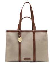 TRUSSARDI ELBA Borsa a spalla canvas+brand - Borse Donna - 1