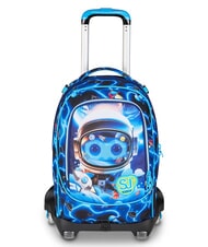 SJGANG SPACE LED BOY Zaino Trolley saliscale - Zaini con carrello