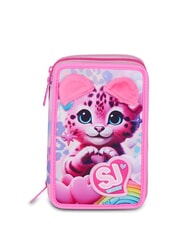 SJGANG HEART BUDDY GIRL Astuccio con Kit Scolastico - Astucci e Accessori