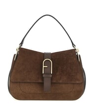 FURLA FLOW Borsa a mano, con tracolla toni cioccolato - Borse Donna - 1