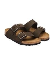 BIRKENSTOCK ARIZONA WB Sandali in pelle mocca - Scarpe Uomo - 1