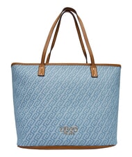 LIUJO EVRIM Borsa shopping a spalla dusty blue - Borse Donna - 1