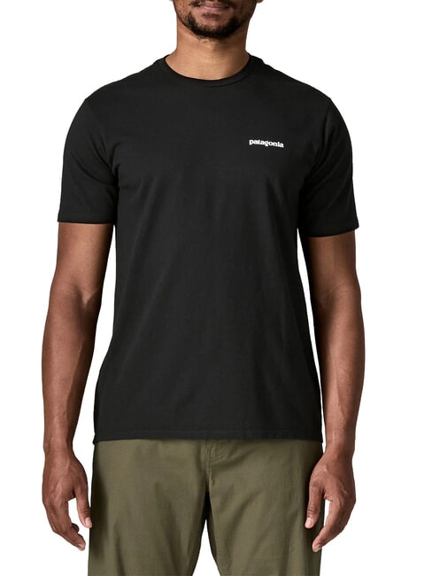 PATAGONIA P-6 LOGO T-Shirt a maniche corte black - T-shirt Uomo