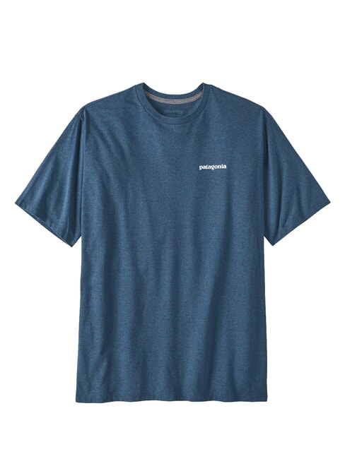 PATAGONIA P-6 LOGO T-Shirt a maniche corte glacial blue - T-shirt Uomo
