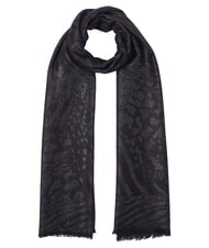 LIUJO ANIMALIER Foulard stampato NERO - Sciarpe - 1