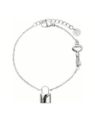 ALVIERO MARTINI PRIMA CLASSE LOCKS Bracciale con charm acciaio - Bracciali Donna - 1
