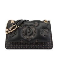 POLLINI HERITAGE Borsa a spalla, con catena Nero - Borse Donna - 1
