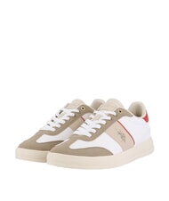 U.S. POLO ASSN. CAMPY Sneakers off white-red - Scarpe Uomo - 1