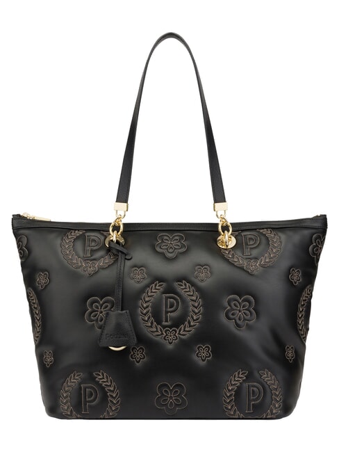POLLINI HERITAGE Borsa shopping a spalla Nero - Borse Donna