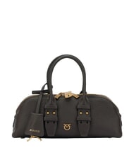 PINKO BOWLING Borsa a mano, con tracolla marrone marasca-antique gold - Borse Donna - 1