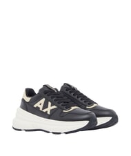 ARMANI EXCHANGE NIKY Sneakers black+pale gold - Scarpe Donna - 1