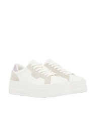 ARMANI EXCHANGE JANE Sneakers suola alta off white+ballet - Scarpe Donna - 1