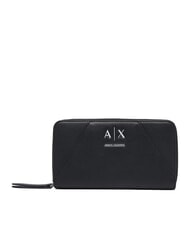 ARMANI EXCHANGE ISABEL Portafoglio Zip Around  black - Portafogli Donna - 1