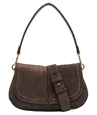 GIANNI CHIARINI HELENA ROUND Borsa a tracolla in pelle moka - Borse Donna - 1