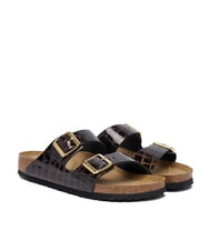 BIRKENSTOCK ARIZONA EMBOSS Sandali in pelle animalblack - Scarpe Donna - 1