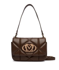 LOVE MOSCHINO EMBOSSED QUILTED Borsa a spalla, con tracolla marrone - Borse Donna - 1