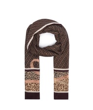 LIUJO ANIMALIER Sciarpa red aubergine - Sciarpe - 1