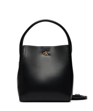 CALVIN KLEIN CK CONVERTIBLE Mini Secchiello con tracolla black - Borse Donna - 1