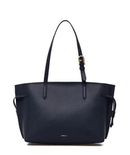 FURLA AVA Borsa shopping media in pelle ink blue+ink blue int. - Borse Donna - 1