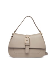 FURLA FLOW M Borsa a mano in pelle linen - Borse Donna - 1