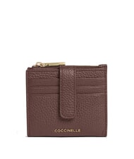 COCCINELLE METALLIC SOFT Mini Portafoglio in pelle - Portafogli Donna