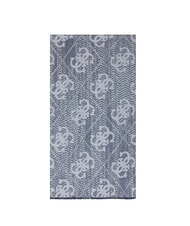 GUESS BOSTON Sciarpa logata blue - Sciarpe - 1