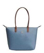 TOMMY HILFIGER POPETTE Shopping Bag misty sky - Borse Donna - 1