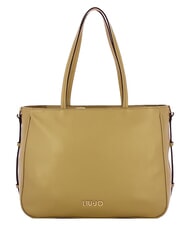 LIUJO AREZU Borsa shopping a spalla, con tracolla mud - Borse Donna - 1