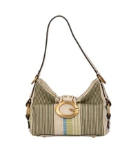 GUESS CAMDEN Borsa a spalla olive multi - Borse Donna - 1