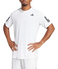 ADIDAS CLUB 3 STRIPES Maglietta da tennis white - T-shirt Uomo - 1