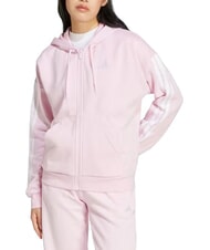 ADIDAS 3 STRIPES Felpa con zip e cappuccio - Felpe Donna