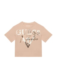 GUESS BOXY T-Shirt in cotone dolly pink - T-shirt Bambino - 1