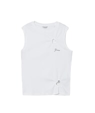 GUESS LOGO Canotta purwhite - T-shirt Bambino - 1