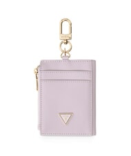 GUESS SAFFIANO Porta carte con portachiavi lilac - Portachiavi - 1