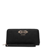 GUESS ANISE Portafoglio Medio black logo - Portafogli Donna - 1