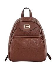 GAUD&Igrave; LEA Zaino con lettering GJ impresso MARRONE - Borse Donna - 1