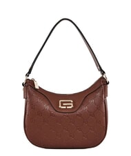 GAUD&Igrave; LEA Borsa mini hobo a spalla, con tracolla MARRONE - Borse Donna - 1