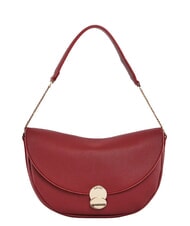 GAUD&Igrave; EVELYN Borsa a spalla con logo in metallo ROSSO - Borse Donna - 1