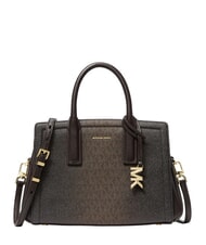 MICHAEL KORS LAILA Borsa a mano con tracolla chocolate - Borse Donna - 1