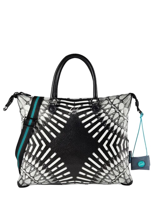 GABS G3 PLUS MEDIUM MULTICOLOR Borsa piattina shopping trasformabile jaipur - Borse Donna