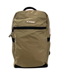 KWAY MID LAON Zaino in nylon idrorepellente beige khaki - Zaini Scuola & Tempo Libero - 1